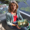 I was delighted to find the River Stour so close and it became my refuge……..I found it mysterious and magical. I drew it, painted it, swam in it and rowed on it. I loved sitting in the moored boat and made it into a makeshift studio, setting up my easel and paints.
